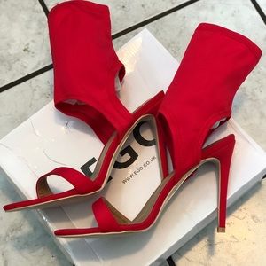 Gorgeous red Ego heels!!